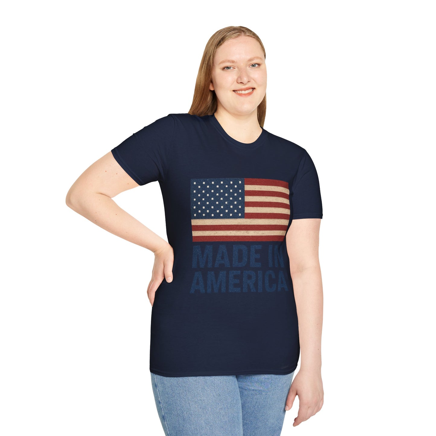 American Pride T-Shirt, Independence Day Shirt, Patriot Tee, Gift for Veterans, Casual Wear, Unisex Apparel
