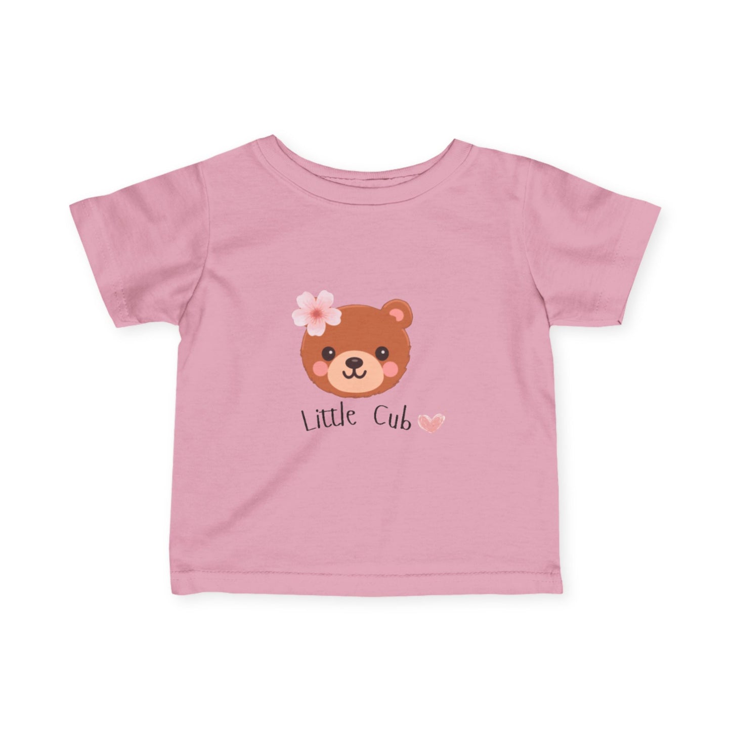 Adorable Infant Bear Tee, Cute Baby Shirt, Little Cub T-Shirt, Kids Gift, Nursery Style, Toddler Apparel
