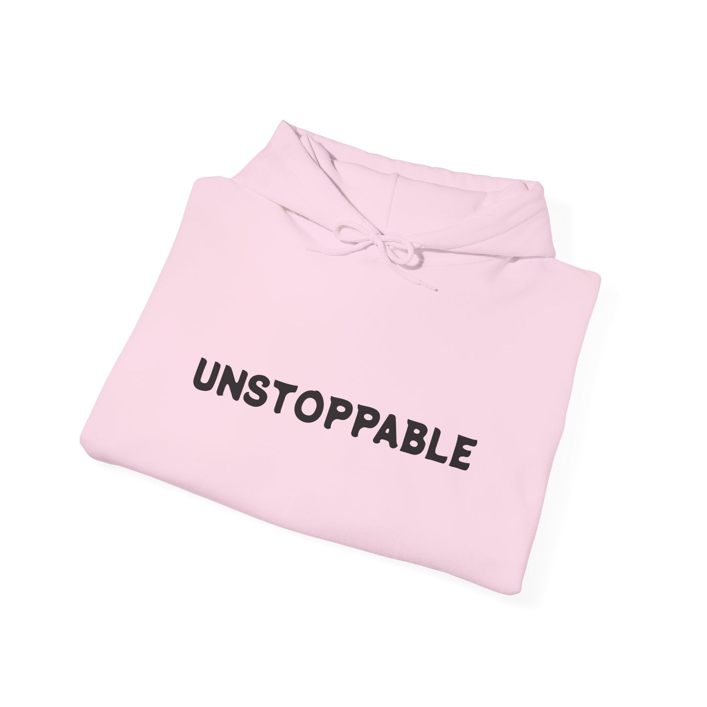 Unisex Hoodie - 'Unstoppable' Motivational Sweatshirt, Gift for Her, Him, Fitness, Everyday Wear, Cozy Layering