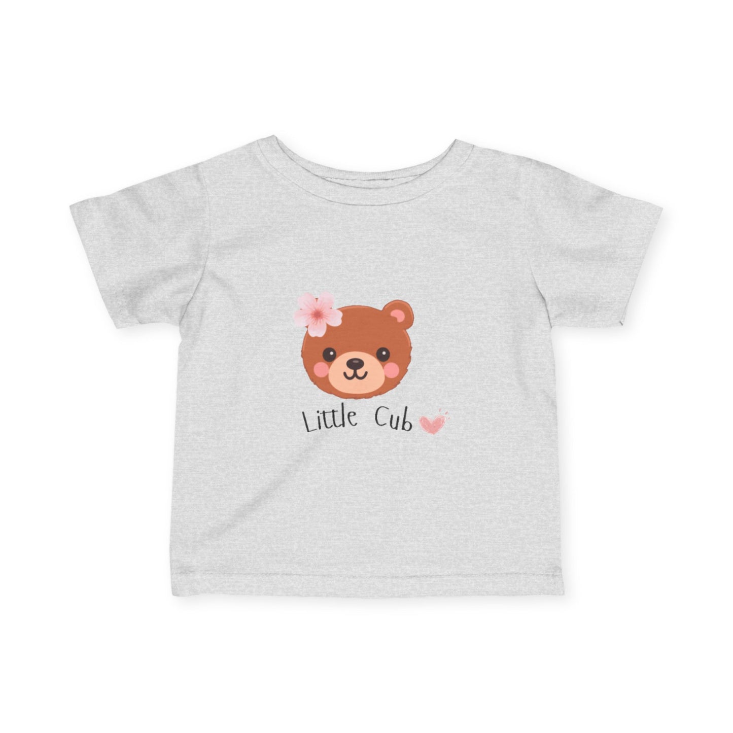Adorable Infant Bear Tee, Cute Baby Shirt, Little Cub T-Shirt, Kids Gift, Nursery Style, Toddler Apparel