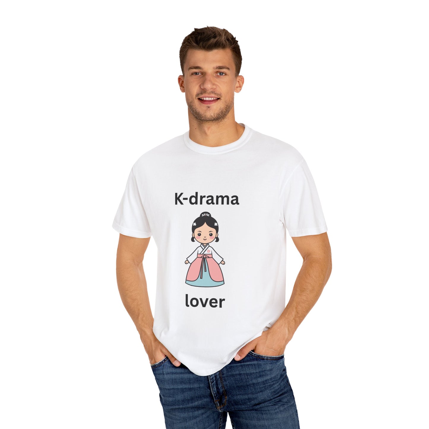 K-Drama Lover T-Shirt, Soft Unisex Tee for Fans, Cute Korean Drama Gift, Perfect for K-Pop Lovers, Casual Daily Wear, Fun Gift Idea