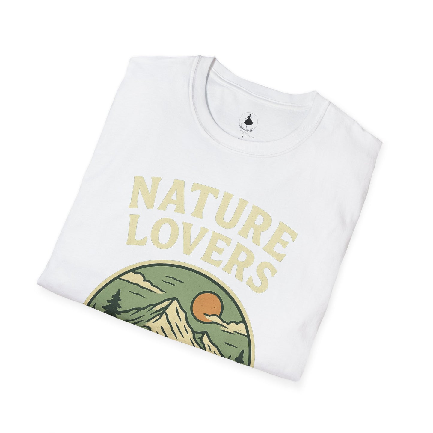 Nature Lovers Unisex Softstyle T-Shirt, Eco-Friendly, Outdoor Apparel, Gift for Nature Lovers, Hiking, Camping, Adventure Wear