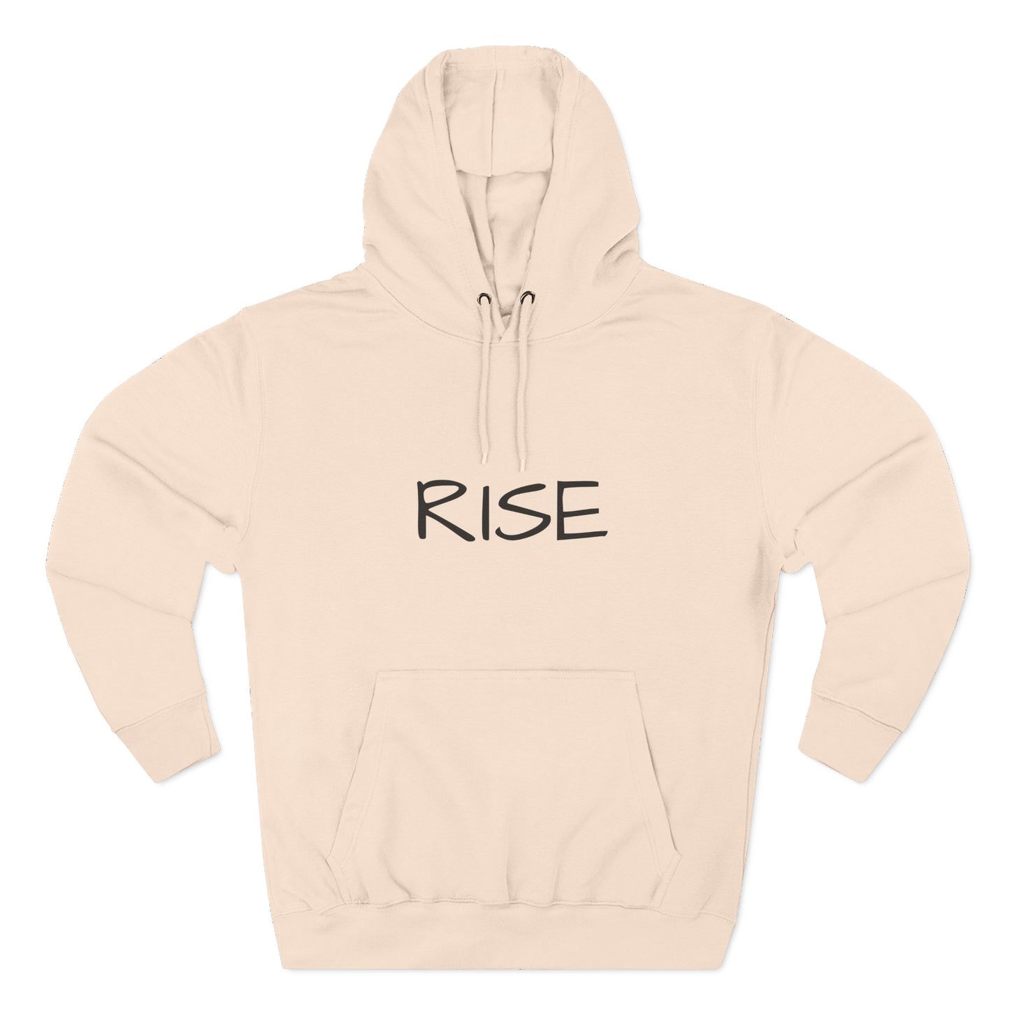 Three-Panel Fleece Hoodie