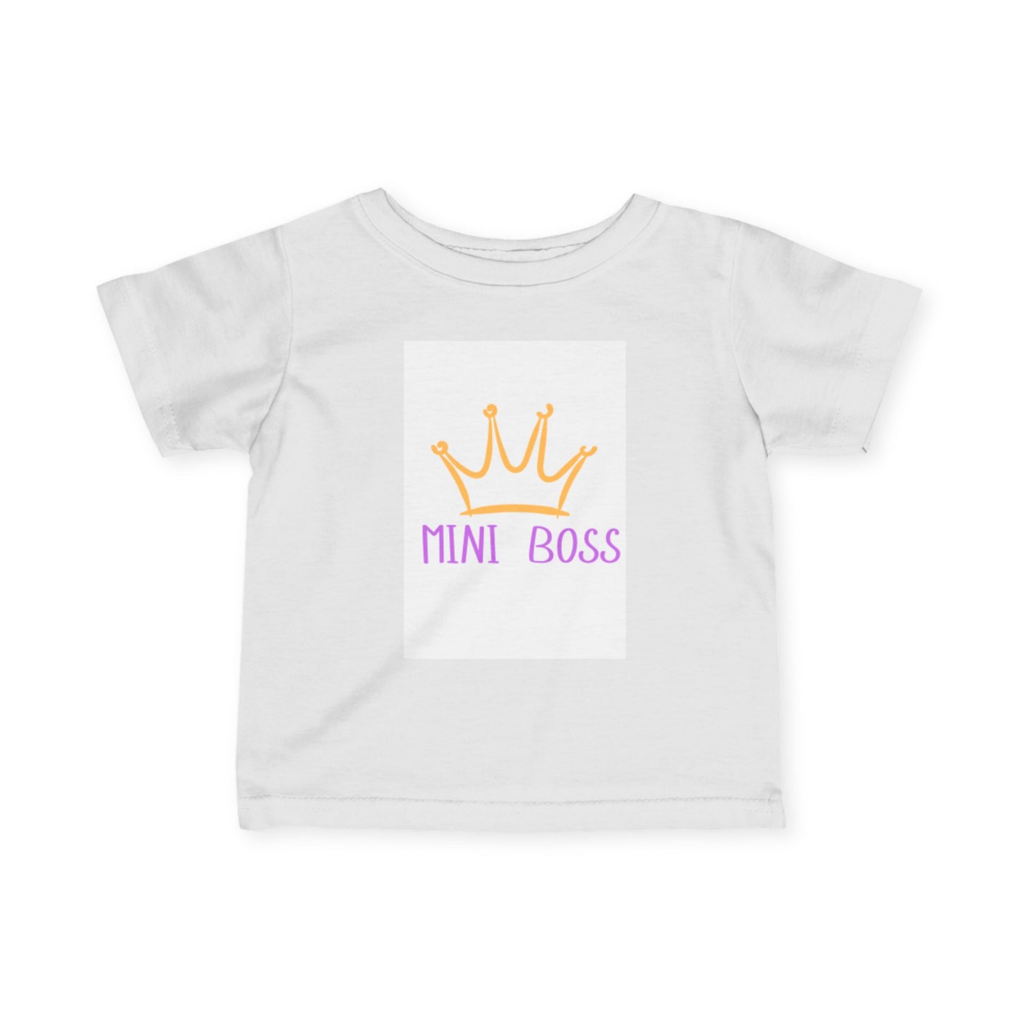 Mini Boss Infant Tee - Cute Baby Shirt, Birthday Outfit, Baby Shower Gift, Toddler Clothes, Kids T-Shirt