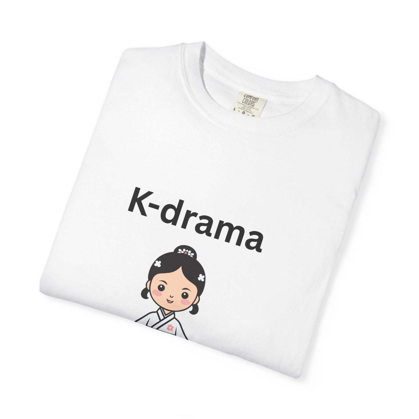 K-Drama Lover T-Shirt, Soft Unisex Tee for Fans, Cute Korean Drama Gift, Perfect for K-Pop Lovers, Casual Daily Wear, Fun Gift Idea