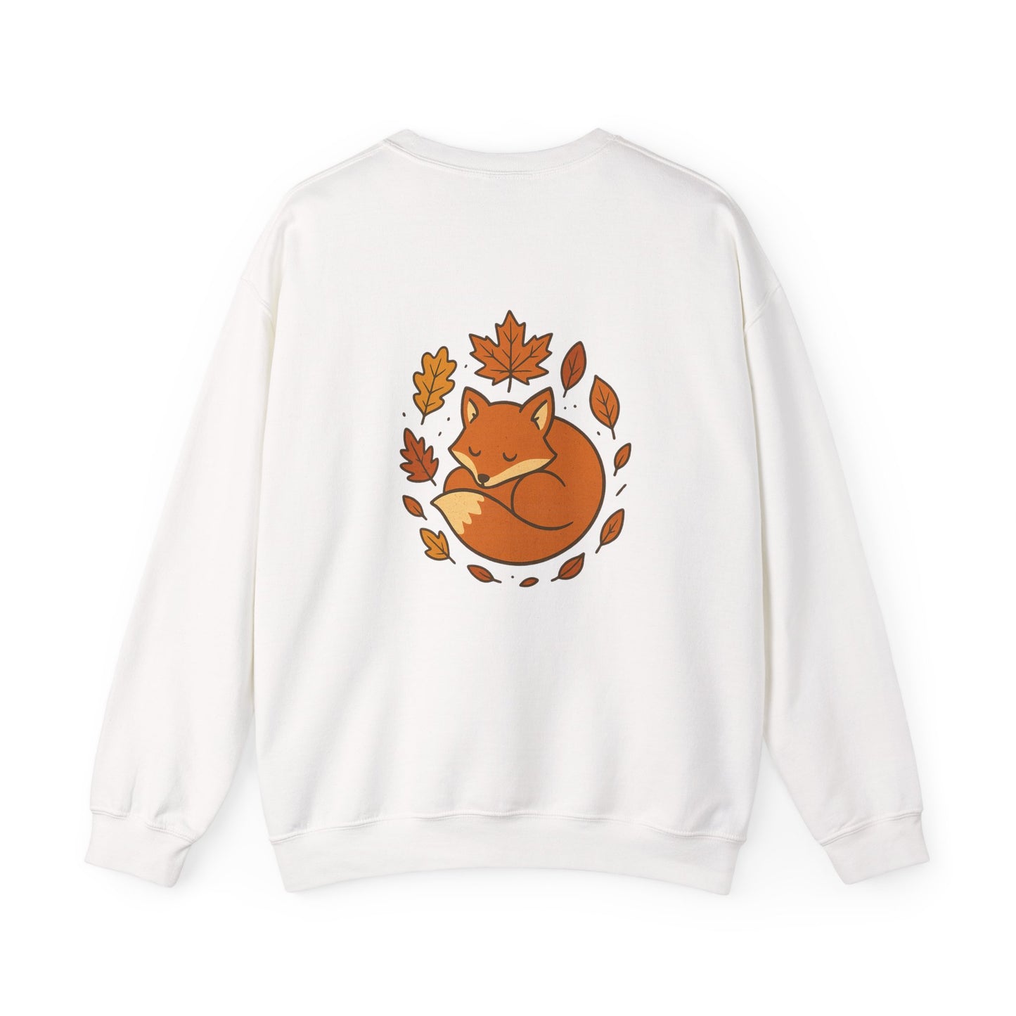 Fall Themed Unisex Sweatshirt, Cozy Autumn Crewneck, Perfect for Halloween, Thanksgiving Casual Wear, Cute Gift for Nature Lovers
