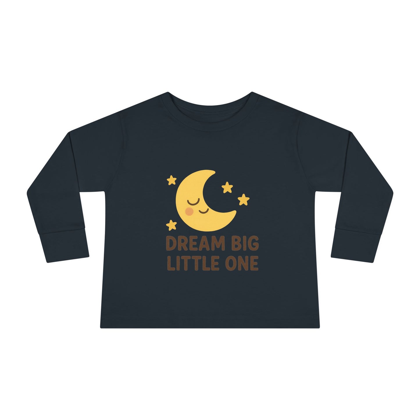 Dream Big Toddler Long Sleeve Tee, Cute Kids Shirt, Nursery Gift, Baby Shower Present, Sleepy Time Apparel, Toddler Sleepwear