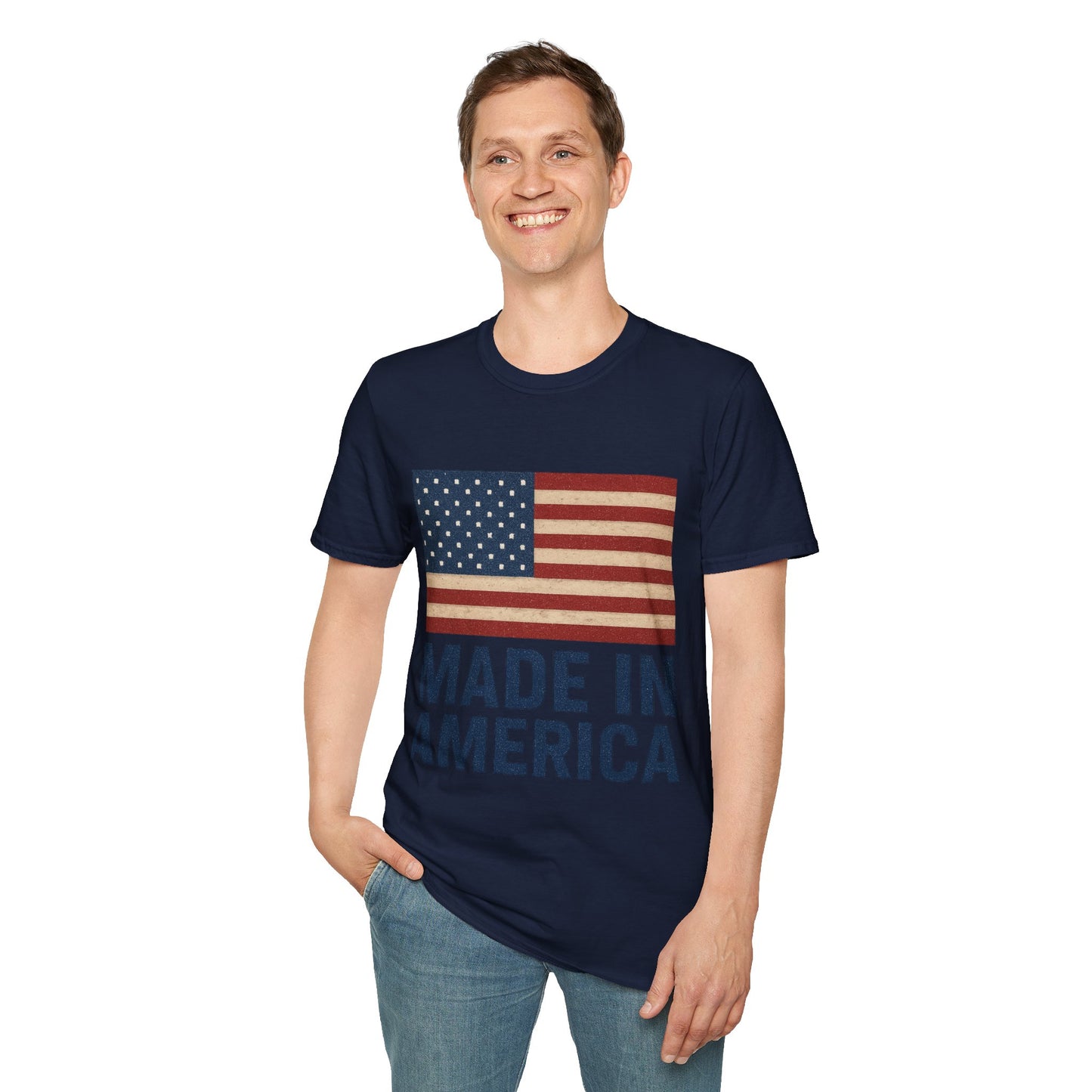 American Pride T-Shirt, Independence Day Shirt, Patriot Tee, Gift for Veterans, Casual Wear, Unisex Apparel