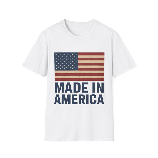 American Pride T-Shirt, Independence Day Shirt, Patriot Tee, Gift for Veterans, Casual Wear, Unisex Apparel