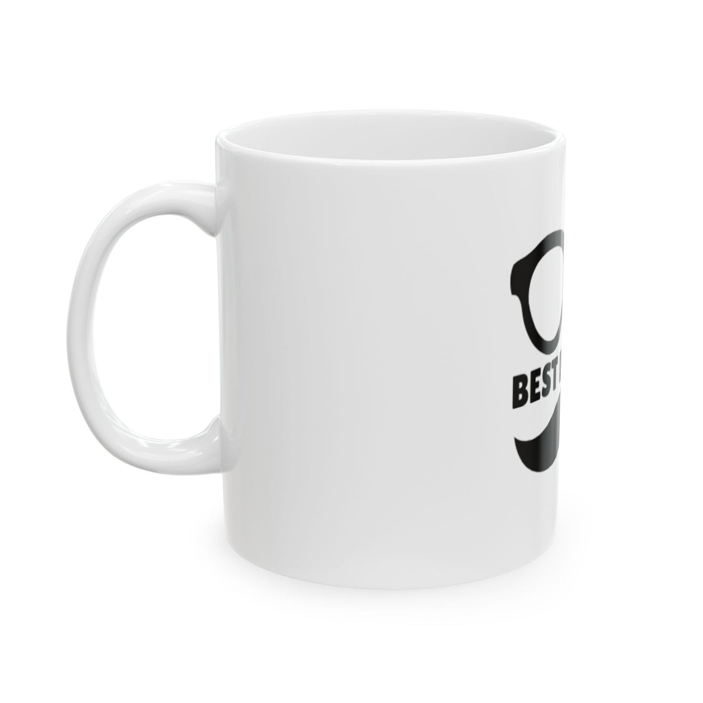 Best Dad Ever Ceramic Mug, Funny Gift for Father's Day, Personalized Coffee Cup, Dad's Birthday Present, Home Decor