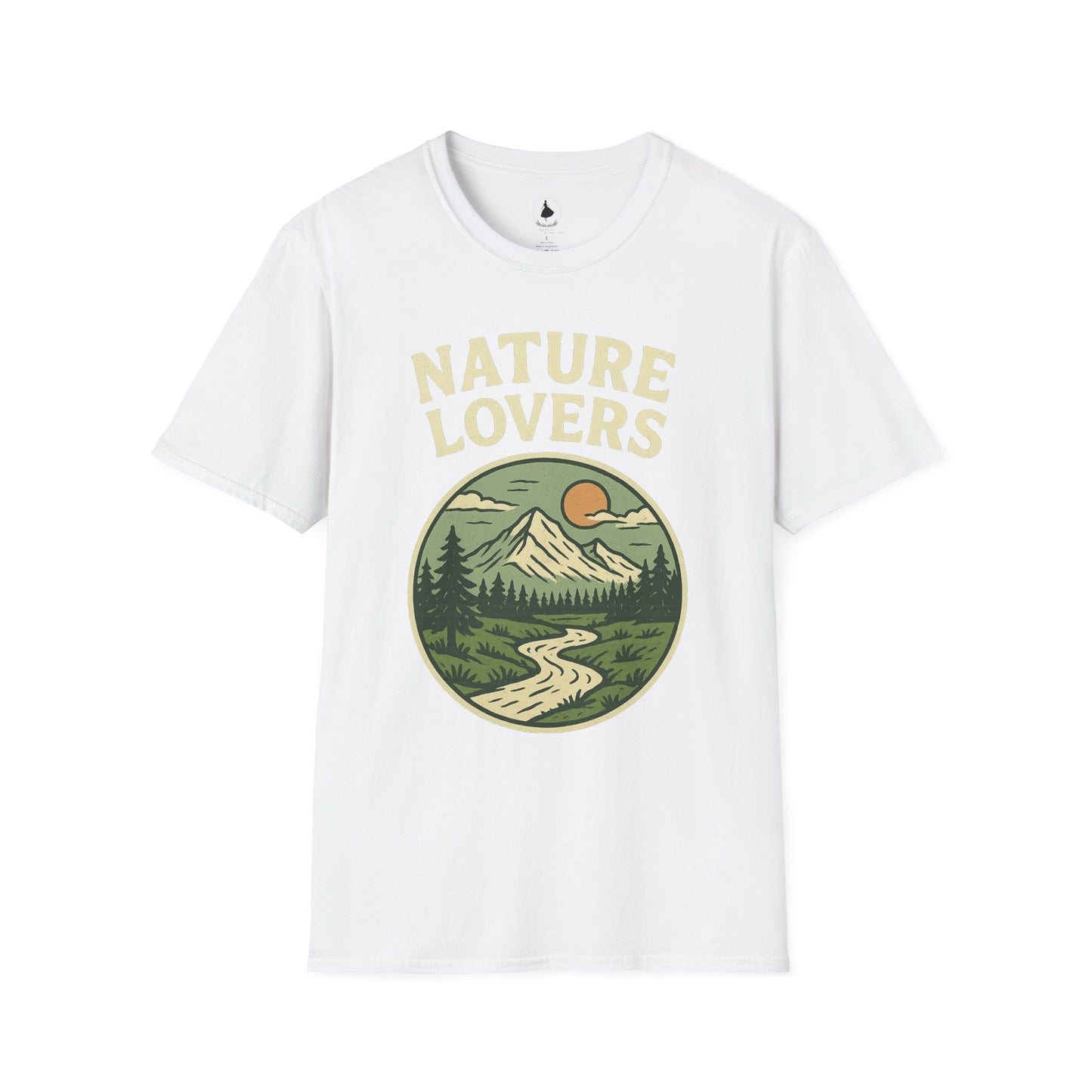 Nature Lovers Unisex Softstyle T-Shirt, Eco-Friendly, Outdoor Apparel, Gift for Nature Lovers, Hiking, Camping, Adventure Wear