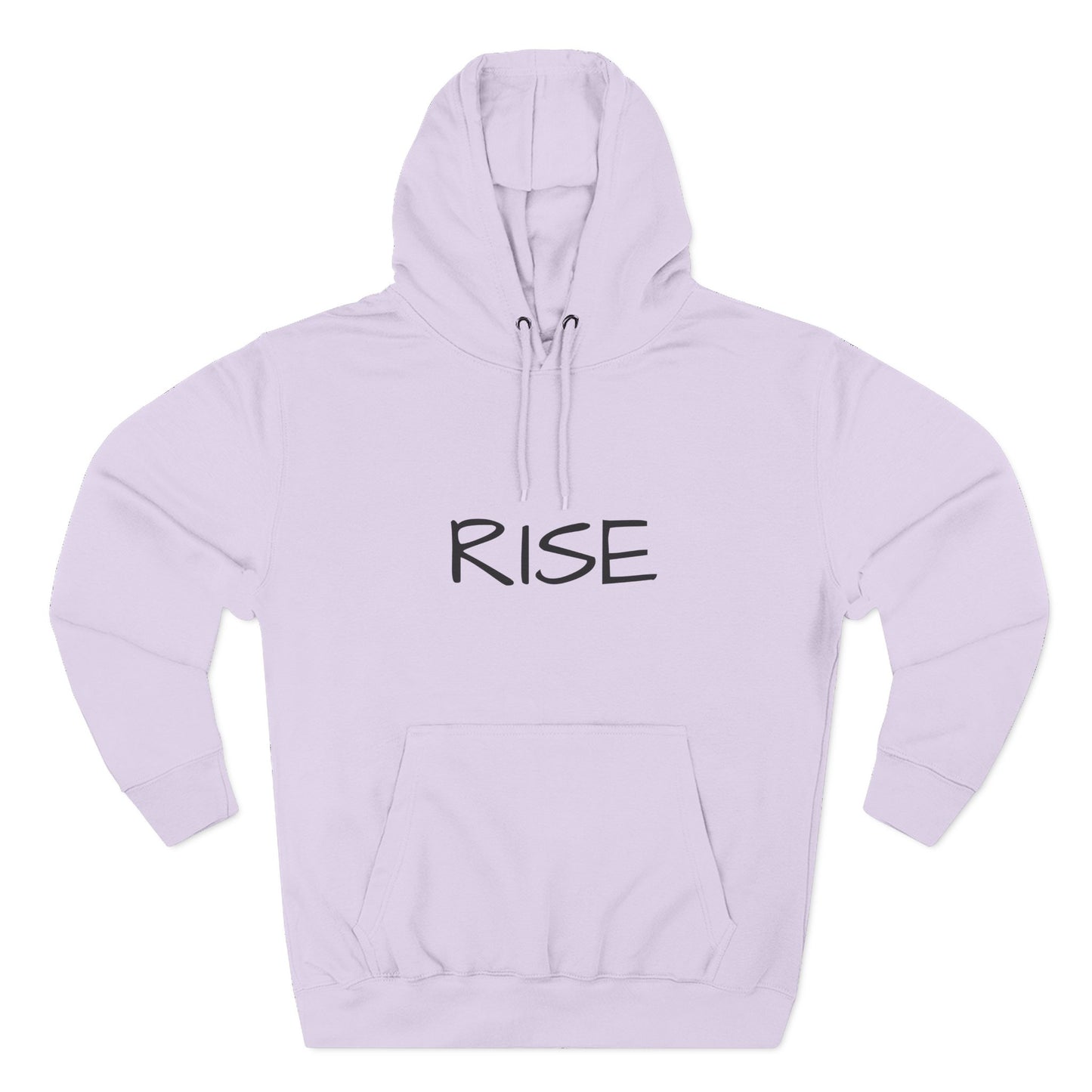 Three-Panel Fleece Hoodie