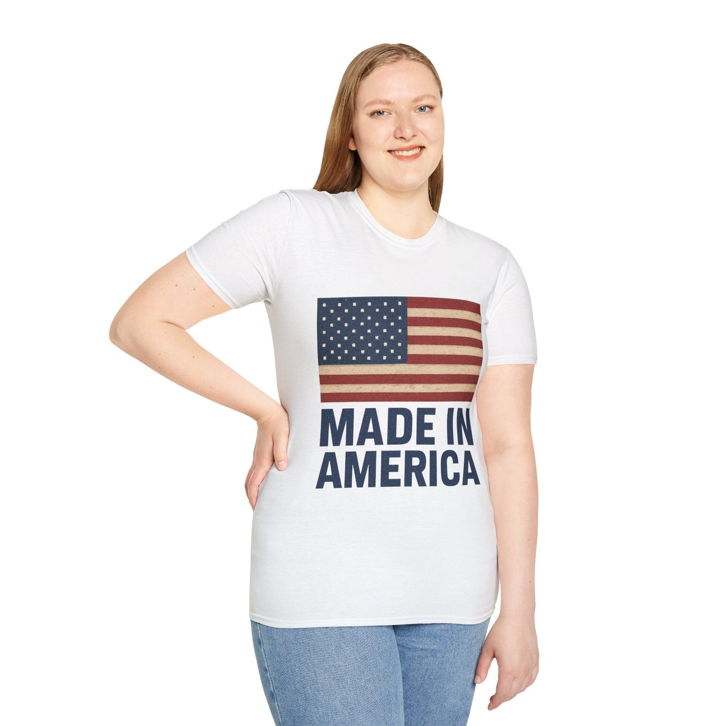 American Pride T-Shirt, Independence Day Shirt, Patriot Tee, Gift for Veterans, Casual Wear, Unisex Apparel