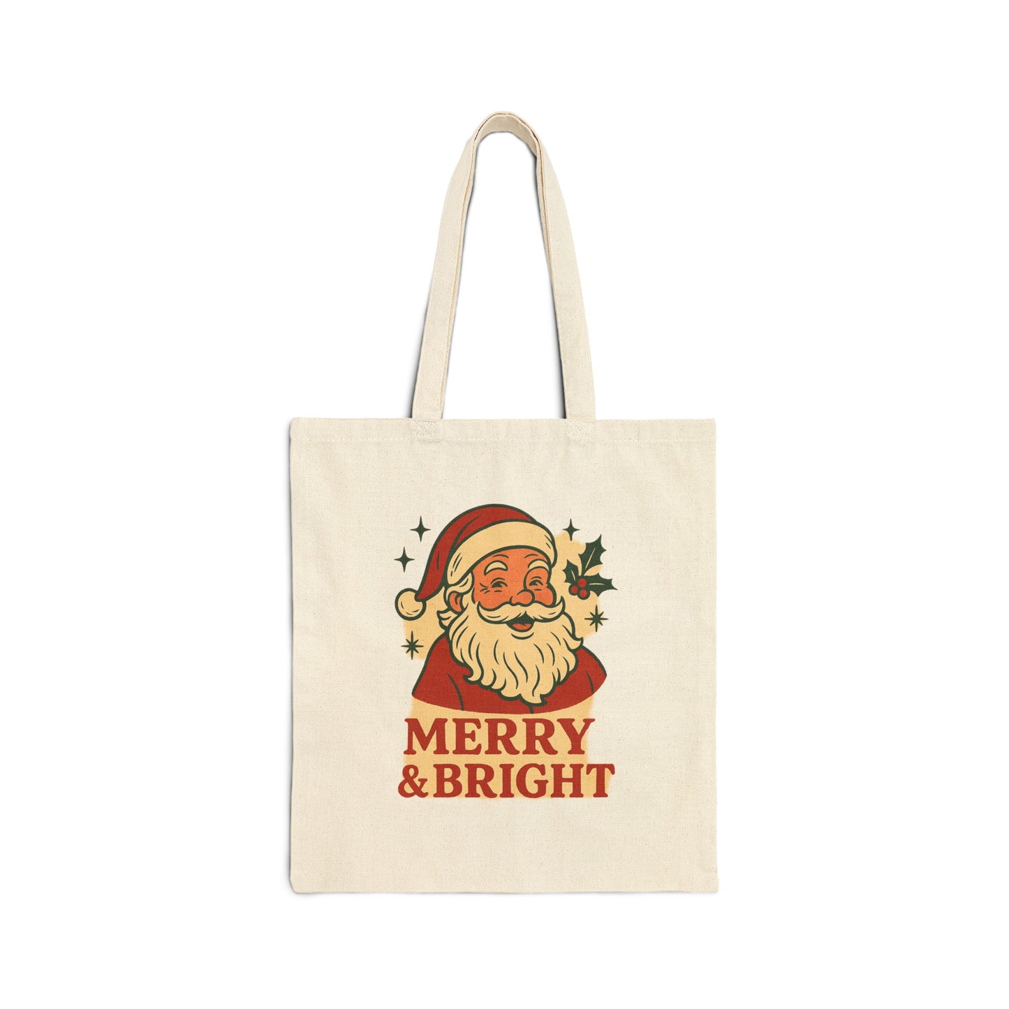 Merry & Bright Christmas Tote Bag