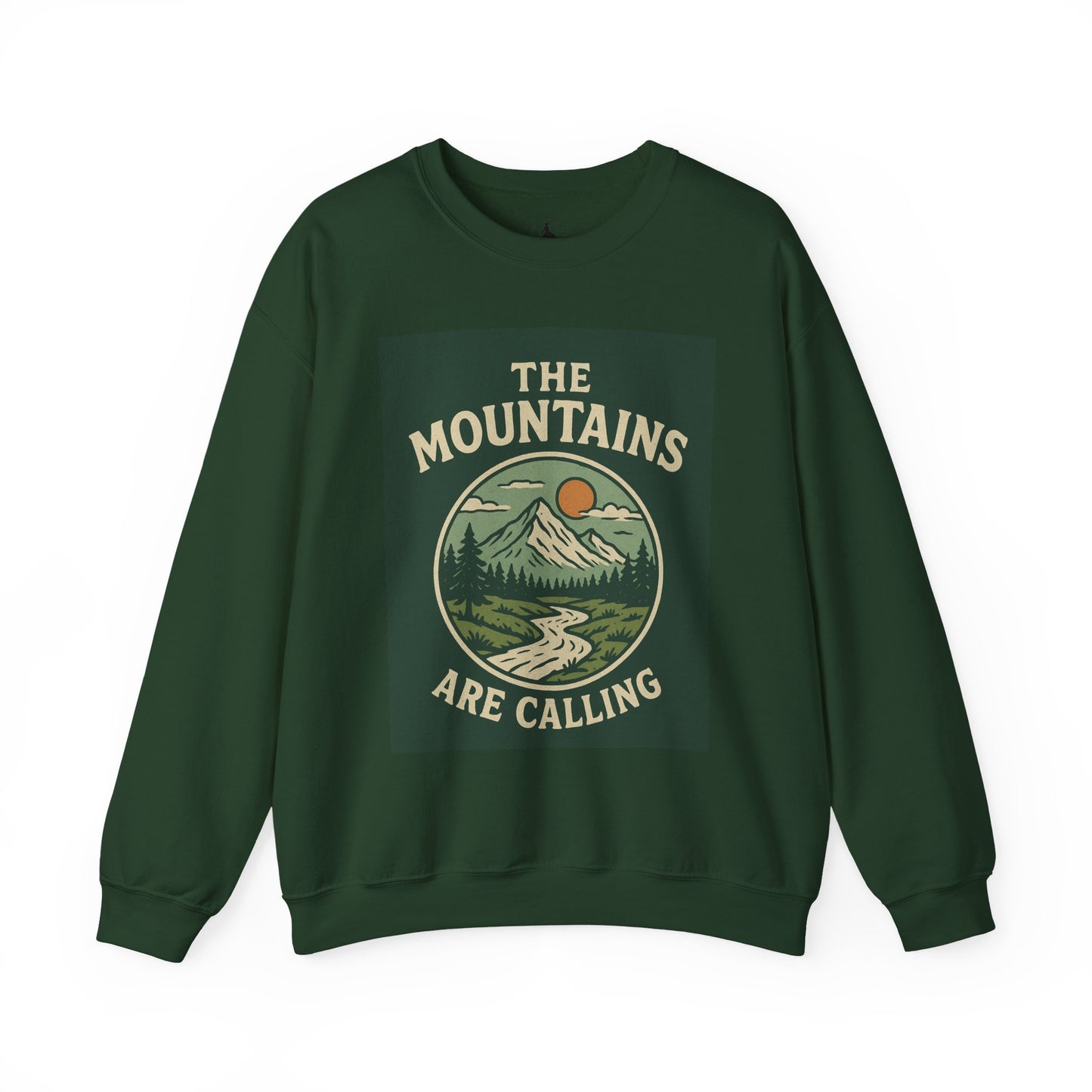 The Mountains Are Calling Sweatshirt, Cozy Hiking Apparel, Unisex Sweatshirt, Adventure Gift, Nature Lover Crewneck