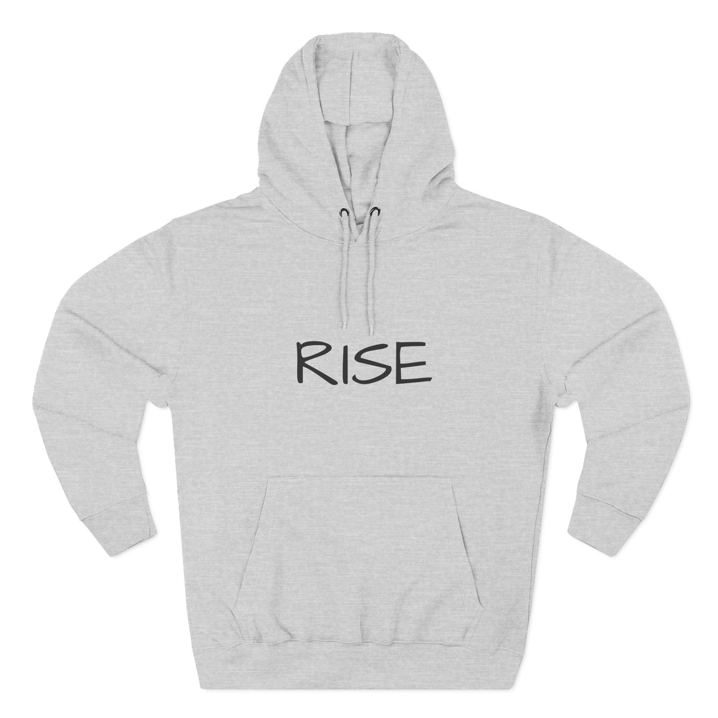 Three-Panel Fleece Hoodie