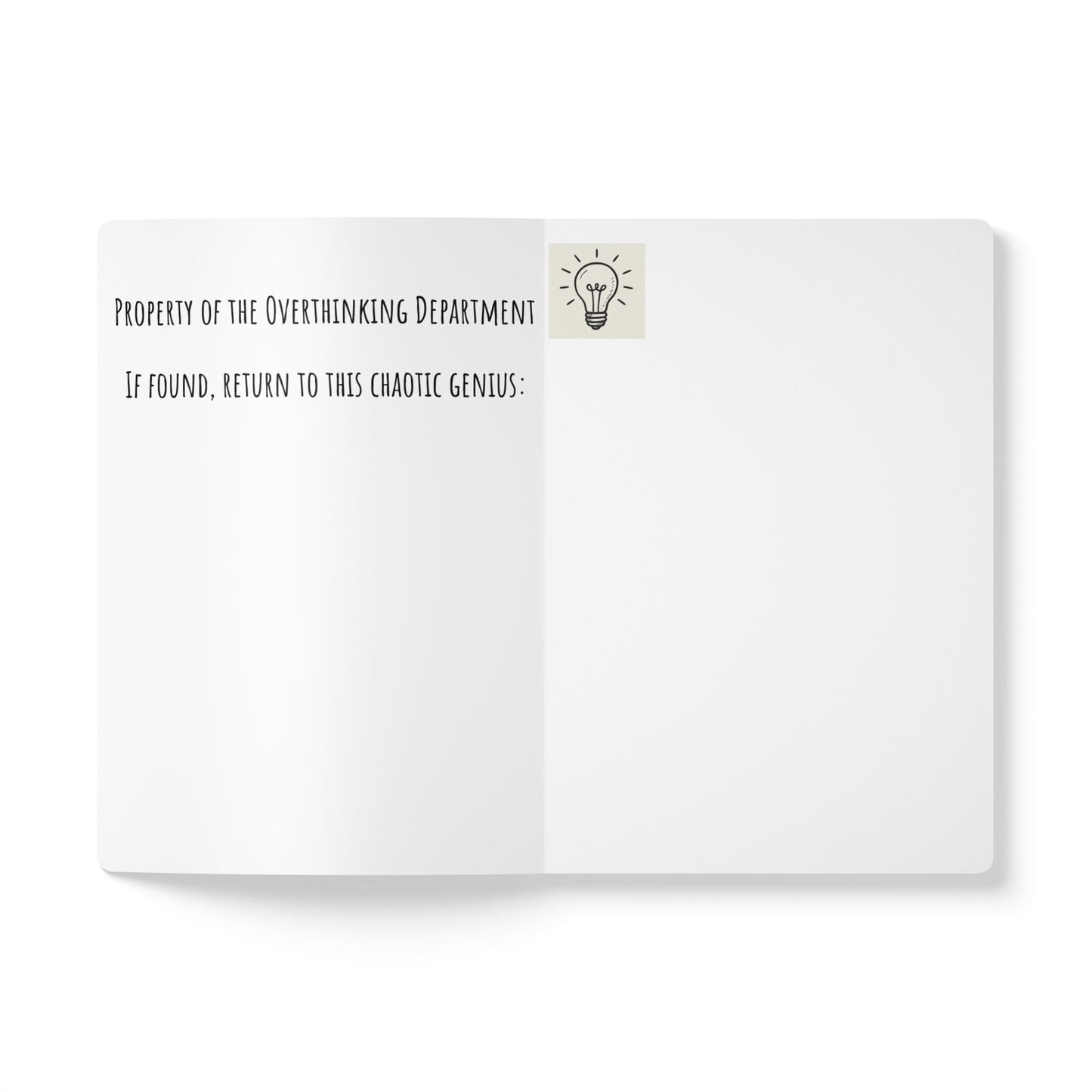 Creative Brain Dump Journal - Ideal for Note-taking, Sketching, Inspiration, Gift for Students and Creatives, Perfect for Holidays